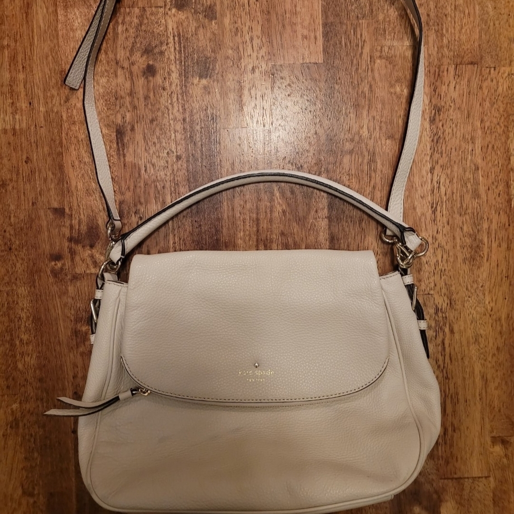 Kate Spade Light Cream Color Shoulder Bag
